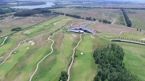 Golf_course Stock Footage 80035363