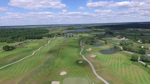 Golf_course2 Stock Footage 80035287