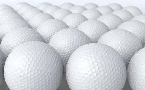 Golfball Stock Illustration