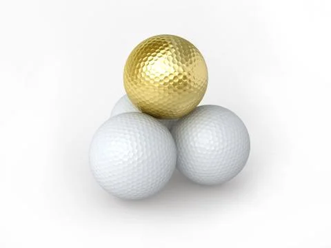 Golfball Stock Illustration