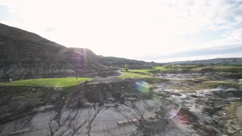 Golfer in golden hour Stock Footage 172256949