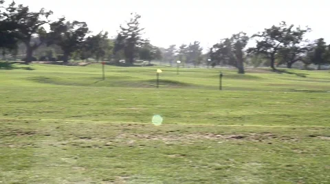 Golfers Practicing Stock Footage 846511