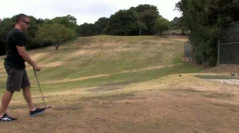 Golfing 19 Stock Footage 11285615