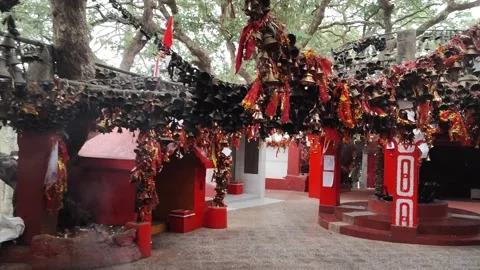 Golu Devta Temple Ghorakhal Stock-Footage 191306416
