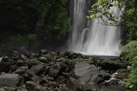 Gomblang waterfall Stock Photos