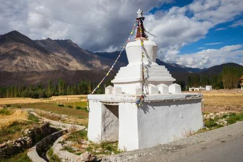 Gompa in the Himalayas Stock Photos