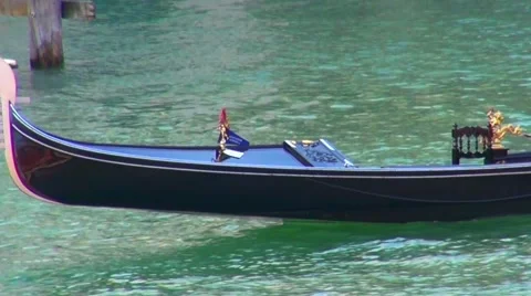 Gondaliers at work in Venice Stock Footage 40136240