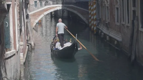 Gondola from behind Stock Footage 79581563