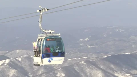 Gondola in motion Stock Footage 171446694