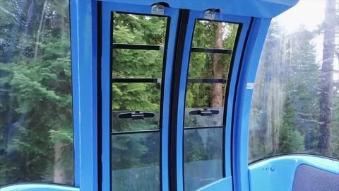 Gondola in the mountains Video stock 74129783