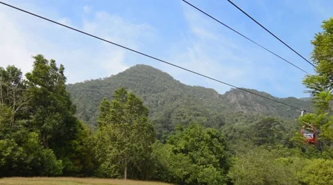 Gondola Passing Overhead, Right To Left Video stock 47582813