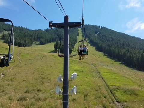 Gondola Ride Stock Footage