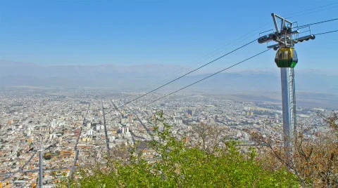 Gondola of Salta Stock Footage 860416
