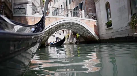 Gondola in Venice 스톡 동영상 7729016