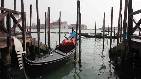 Gondola from Venice Stock Footage 66021401