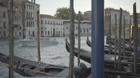 Gondolas Video stock 166165095