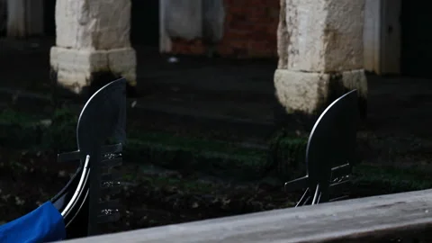 Gondolas in Venice Stock Footage 234438352