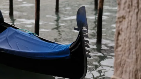 Gondolas in Venice Stock Footage 234438754