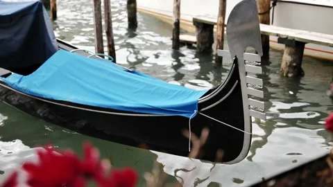 Gondolas in Venice Stock Footage 234559074