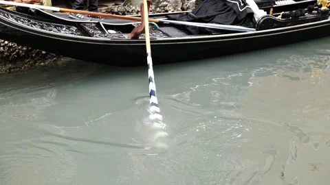 Gondolas in Venice Stock Footage 234567617
