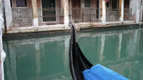 Gondolas in Venice Stock Footage 235860783