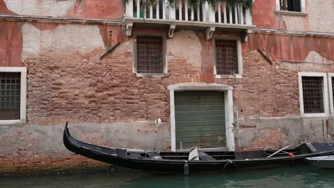 Gondolas in Venice Stock Footage 235860797