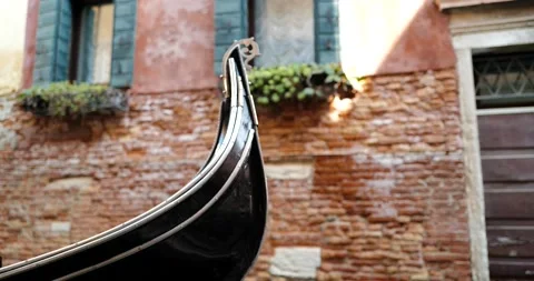 Gondolas in Venice Stock Footage 235969367