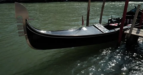 Gondolas in Venice Stock Footage 236054445