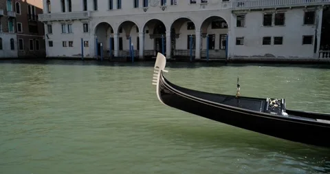 Gondolas in Venice Stock Footage 236054483