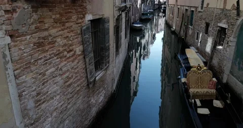 Gondolas in Venice Stock Footage 236054572