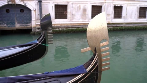 Gondolas in Venice Stock Footage 236585595