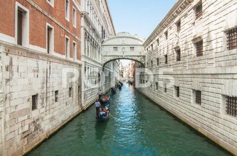 Gondolas in Venice Stock Photos