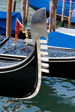 Gondolas in Venice Stock Photos