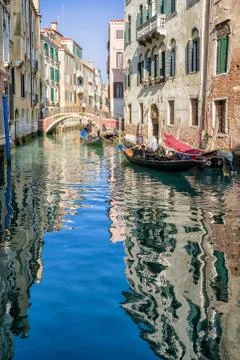 Gondolas in Venice Stock Photos