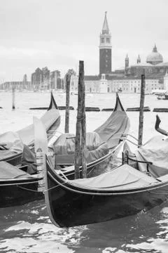 Gondolas in Venice Stock Photos