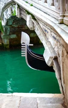 Gondolas in venice. Stock Photos
