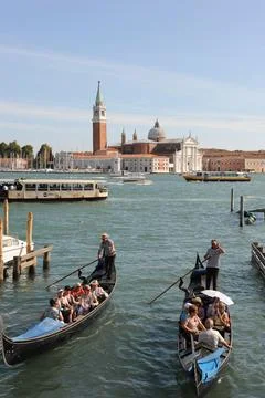 Gondolas, Venice Stock Photos