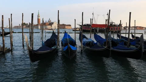 Gondole in Venice Stock Footage 161359088