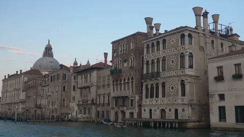 Gondolier in Venice Stock Footage 96776070