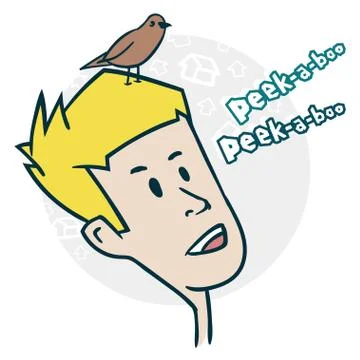 Gone crazy concept Stock Illustration