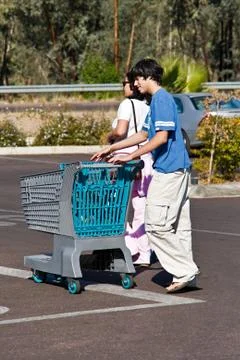 Gone shopping Stock Photos