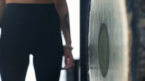 Gong Beat  Stock Footage 74503278