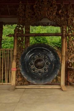 A gong Stockfoto's