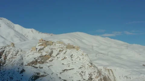 Gonpa Drone Snow Видео 136400349