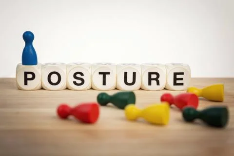 Good and bad posture Stock Illustration