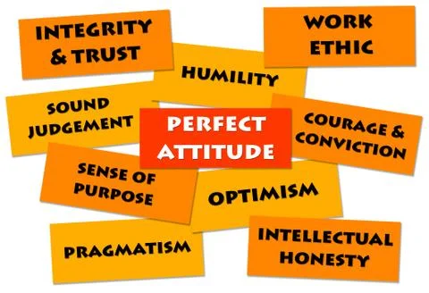 Good attitude Stock Illustration