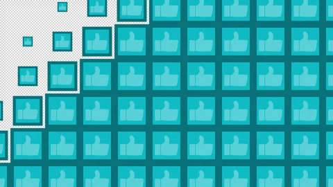 Good Block tile wave Transitions. 1080p - 30 fps - Alpha Channel (5) Stock Footage 274162862