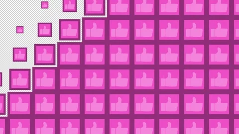 Good Block tile wave Transitions. 1080p - 30 fps - Alpha Channel (3) Stock Footage 274162863