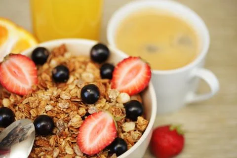 Good breakfast Stock Photos