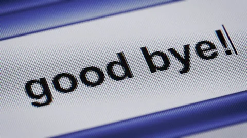 Good bye! Stock Footage 61309389